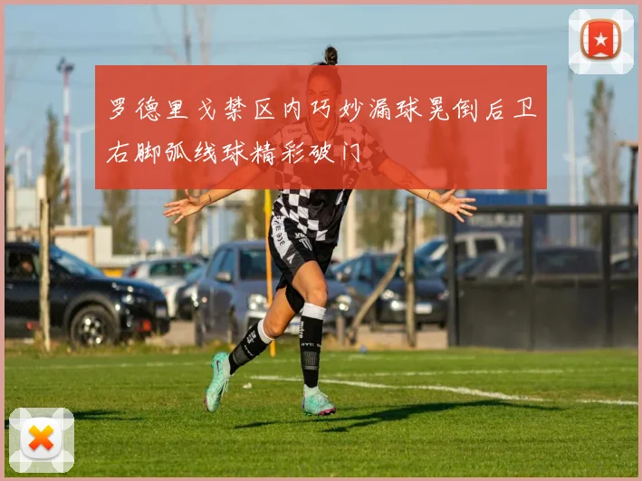 罗德里戈禁区内巧妙漏球晃倒后卫右脚弧线球精彩破门
